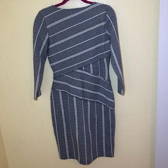 Anthropologie Maeve Wrapped Stripe Column Dress  size S - Picture 4 of 9
